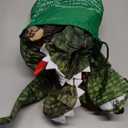 One Casa Inflatable Costume Dinosaur Riding T Rex Air Blow up Funny Party Halloween Costume for Kids (2-3Yrs)