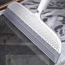 Multifunction Floor Squeegee Broom for Pet Hair Removal, Silicone Magic-Style Broom for Floor Cleaning, 51.77" Long Handle for Carpet, Bathroom Tile, Hardwood Floors, Garage, Liquid Spills, Fine Dust (Large)