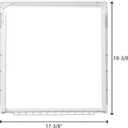 241969501 Shelf Frame without Glass Refrigerator, Refrigerator Compatible with Frigidaire Shelf Replacement Refrigerator Crisper Drawer Pan Cover Parts LFSS2612TF0, FGHS2631PF4A, FFSS2615TS0 Shelves
