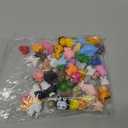 50 Pcs Mini Resin Animal Tiny Resin Animals Figurines Bulk Miniature Little to Hide Small Animal Figures Bulk for Micro Fairy Party Favors Garden Landscape Accessories Dollhouse Crafts Decor