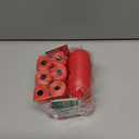Pet Poop Bag & Carrie, Red (Pack of 2)