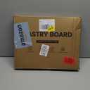 Koville Marble Cutting Board for Kitchen, 16x12 Inches Large Marble Slab Cheese Board, Rectangular Serving Board for Baking Charcuterie Pastry, Natural Stone Board for Countertop (Milas Lilac)