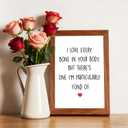 4 x Valentines Day Gifts for Him, Valentines Card for Men Husband Boyfriend, Men Valentine's Gifts, Boyfriend Valentines Day Gift (QQ-155)