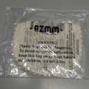 GZMM Baby Bib For Girls,Reversible Waterproof Handmade Natural Cotton Baby Drool Bib 0-12 months 2 Pack (off-white color, 0-12 months)