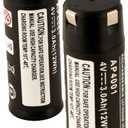 2Packs 3000mAh for Ryobi 4V Battery AP4001,AP4302,AP4700,CSD42l,RGS410,RLP416,RP4020,RP4300,RP4400,RP4520,RP4530,RP490-2Packs