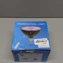 Pool Lights 120V 60W RGB Color Changing LED Pool Light Bulb for Inground Pool Replacement Bulb for Pentair and Hayward Fixture with (Black)