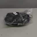 QingSong Kids Snorkel Mask Full Face, Snorkeling Set with Camera Mount, Foldable 180 Degree Panoramic View Snorkeling Gear Anti-Fog Anti-Leak (X-Small, BBlack)