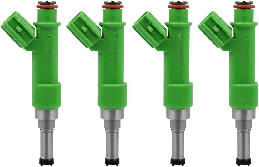 Injectors ANGLEWIDE 23250-0V010 Fuel Injectors Compatible with Toyota Camry 2010-2012 2.5L, RAV4 2009-2012 2.5L, Highlander 2009-2012 2.7L, Sienna 2011-2012 3.5L 4Pcs Fuel Injectors