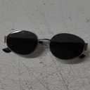 livho 2025 Trendy Oval Sunglasses - Stylish Polarized Shades for Everyday - Retro Metal Frames