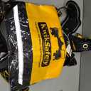 KwikSafety - Charlotte, NC - TYPHOON DiamondBACK Safety Harness [BACK SUPPORT + TONGUE BUCKLES] ANSI OSHA Premium 3 D-Ring Fall Protection Black Full Body Fall Arrest Construction Roofing Gear