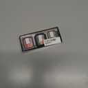 6-Pack Case Compatible with Apple Watch 40mm Series SE 3(2025)/SE 2/SE/6/5/4 with Tempered Glass Screen Protector, QCKANLJ Ultra-Thin Hard PC Full Protective Face Cover Bumper for iWatch 40 mm (Black/Transparent/Pink/White/Starlight/Rose Gold)