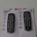 GE Universal Remote Control for Samsung, Vizio, LG, Sony, Sharp, Roku, Apple TV, TCL, Panasonic, Smart TVs, Streaming Players, Blu-ray, DVD, 4-Device, Silver, 33709 2 Pack