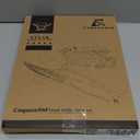 Steak Knives Set of 6, 4.8 Inch Non Serrated Razor-Sharp Durable Dinner knives with Rest, German Stainless Steel Damascus Pattern Full Tang Forged, Rust Resistant & Easy to Maintain