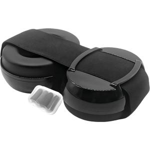 ZOZZGO Earmuffs for Sleeping Noise Reduction, Sound Proof Ear Protection, Noise Cancelling Ear Muffs, Quiet, Comfortable (Sponge pad (22in < Head Circumference < 24in), A01)