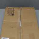 SONGMICS Dresser for Bedroom, Chest of Drawers, Steel, MDF, 4 Non-Woven Fabric Drawers, Storage Organizer Unit, Closet, Entryway, Rustic Brown and Ink Black LGS314B02S