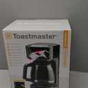 Toastmaster 12-Cup Digital Touchscreen Drip Coffee Maker - Programmable Automatic Coffee Machine - Kitchen Appliance with Keep Warm Setting
