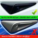 YHCDSEA for Tesla Model 3/Y HW3.0 Side Camera Protection Cover, fit for 2017-2023 Tesla Model 3/2020-2023.6 Tesla Model Y (Matt Black)