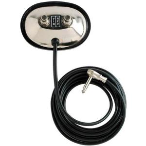 Fender 2-Button Footswitch: Vibrato/Reverb On/off with 1/4-Inch Jack