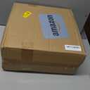 Triple Cereal Dispenser Countertop - 3 Pack 2L Large Cereal Containers Storage Airtight, Rotating Black Plastic Dry Food Dispenser for Cereal, Rice, Grains, Candy, Coffee Beans