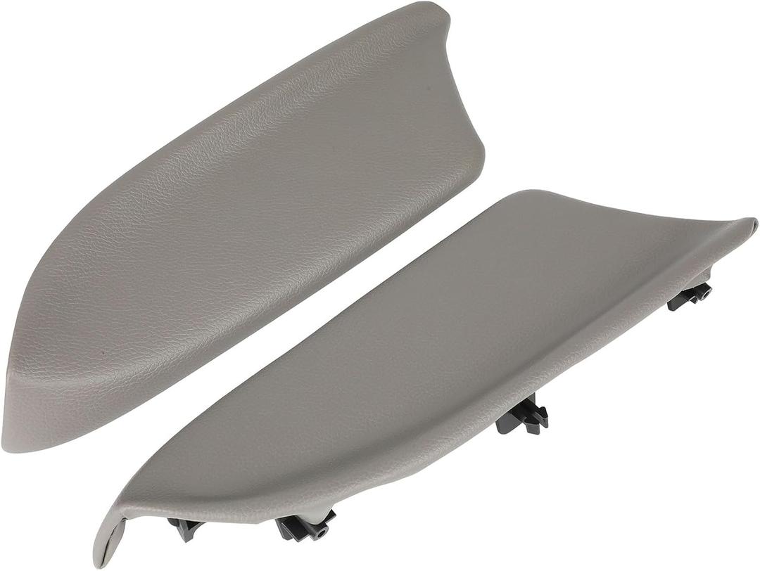 ASAPE Grey Front Door Panels Lid Replacement Armrest Cover Fits for Honda Accord 2008 2009 2010 2011 2012 (2PCS)