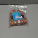 Maca Bates Halloween Pumpkin Dog Collar with Bow Bowtie for Dogs Sailor Bow Tie Adjustable Breakaway Cute Collars Accessories Fall Gift for Small Medium Large XL Puppy with Golden Metal Buckle