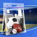 15 XX-Large Plastic Storage Bags, 10 Gallons, Zero BPA, Double Zipper Seal, 3 Mils Thick, Double Layer Carry Handle, 24"x20"x7", Moving, Seasonal, Travel