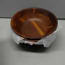 AIDEA Acacia Wooden Serving Bowls, 7 Inch Set of 4 for Salad, Soup, Noodle and More