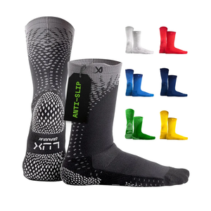 LUX Sports ProCleat Performance Grip Socks GripArray™ - Athletic Socks for Performance Sports - Grip Socks for Men and Women Small