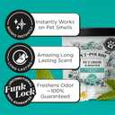 Pet-Pourri Pawsitively Fresh Pet Odor Deodorizer Candle, Burns Up to 45 Hours, Aromatherapy & Air Freshener with Essential Oils, Plant Based Ingredients & Wax, Vet Approved, Jasmine Pear Scent