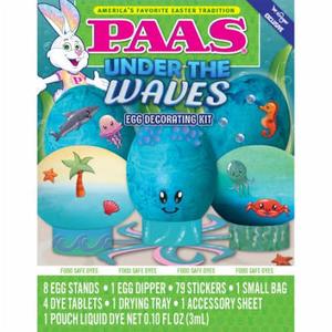 PAAS Under The Waves Egg Decorating Kit, Pack Of 3