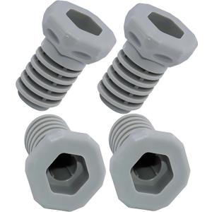 4pcs Dryer Leveling Leg Feet Fit for Samsung Dryer Legs DV2, DV3, DV4, DV5, DVE,Dryer Leveling Legs,Replace Part Number DC61-03128A 2692286 AP5324682 PS4206963
