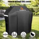 52 Inch Grill Cover for Weber Spirit 300 Series - 600D Heavy Duty Waterproof BBQ Grill Cover Waterproof Weather Resistant,7106 Weber BBQ Cover for Spirit E310/315/330/Spirit ii E310