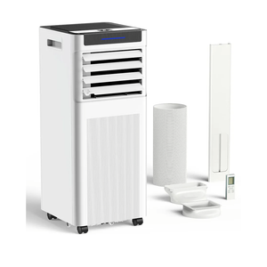 Portable Air Conditioners, 10000 BTU Portable AC up to 450 Sq.Ft, 3 in 1 AC Unit with Cool, Dehumidifier & Fan Modes, Remote Control & 24H Timer, AC Unit for Bedrooms, Living Rooms & Apartments