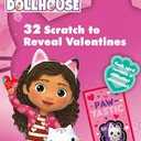 3-pk Gabby's dollhouse 32 scratch to reveal Valentine's