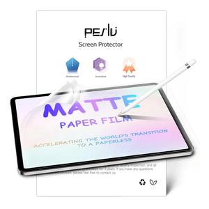 Pack Like Paper Screen Protector for iPad 10th 2022 10.9" & iPad 11th A16 2025 11", Matte Anti Glare PET Film/Blue Light Filter Eye Protection Cover/Drawing & Writing Feel Like on Paper