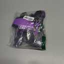 rabbitgoo Dog Harness, No-Pull Pet Harness with 2 Leash Clips, Adjustable Soft Padded Dog Vest, Reflective No-Choke Pet Oxford Vest with Easy Control Handle for Large Dogs, Purple, L