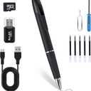 1080P Full HD Hidden Camera Pen, Security Camera for Home & Nanny Use, Long Battery Life, Easy One-Button Operation (2026 Upgrade)