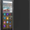 Case for Kindle Fire HD 8 & 8 Plus Tablet 8" (12th Generation/10th Generation, 2024/2022/2020 Release), [Lightweight + Protective] Shockproof Soft Ultra Slim Cover, Black
