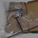 Hat Rack Organizer for 12 Cowboy Sun Wide-brim Hats Wall Mount, Metal Bucket Baseball Caps Winter Beanies Hanger for Closet Entryway Living Room Bedroom Holder for Large Hat 12 Clips Black 2 pics