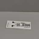 Hi-Res Extra Bass Earbuds Noise Isolating in-Ear Headphones Wired Earbuds with Microphone for iPhone, iPod, iPad, MP3, Huawei, Samsung, Lightweight Earphones with Volume Control 3.5mm Jack Headphones