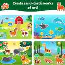 Skillmatics Sand Art Activity - Mess-Controlled DIY Animal Craft Kit with 50+ Colorful Stickers, Creative Arts & Crafts for Kids, Fun Hands-On Activity, Christmas Gifts for Ages 4, 5, 6, 7, 8, 9, 10