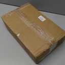 LANDNEOO 6 Pack 14oz Vintage Glass Coffee Mugs with Bamboo Lids and Spoons, Green Embossed Drinking Glasses for Iced Coffee, Tea, Latte