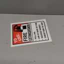 SmartSign (4-Pack) 7" x 5" 'to Use Fire Extinguisher - Pull Pin, Aim at Base, Squeeze Handle' Sticker Labels, 5 mil Laminated Polyester with SuperStick Adhesive, Red/Black/White, USA-Made