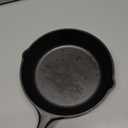 Lodge 8 Inch Cast Iron Pre-Seasoned Skillet  Signature Teardrop Handle - Use in the Oven, on the Stove, on the Grill, or Over a Campfire, Black