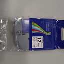 5-Pack Label Maker Tape Replace for Brother TZe TZ Tape 12mm 0.47 Laminated Colored White/Red/Blue/Yellow/Green Compatibel with Brother P Touch Label Maker PTH110 PTD220 PTD210 PT-D410