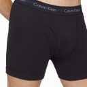 Calvin Klein Men's Cotton Classics 7-Pack Boxer Brief (Black, S)
