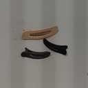 15 PCS Flat Claw Clips, 5 Colors Flat Hair Clips 3 Sizes Hair Claws for Women Girls Accessories Barrettes for thick Thin Hair, Birthday Mothers Day Gifts