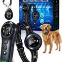 2-in-1 Shock Collar for Dogs, Dog Training Collar & Anti-Barking Dog Bark Collar  3300FT Remote Control, IP67 Waterproof E-Collar with 5 Sensitivity Levels, Security Lock, for Dogs 10150 lbs