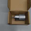 Greartisan DC 24V 500RPM Gear Motor High Torque Electric Micro Speed Reduction Geared Motor Eccentric Output Shaft 37mm Diameter Gearbox