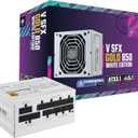 Cooler Master V850 SFX Gold 850W Fully Modular Power Supply 80+ Gold Certified SFF PSU, ATX 3.1 & PCIe 5.1 Ready, 90 Angled Cable, Low Noise, Small Form Factor ITX PSU, White